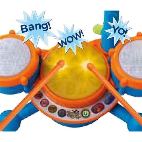 Musical Drum Set Toy, Learning Toy Kids 2-5 Years, Christmas gift for Children - Picture 2 of 8
